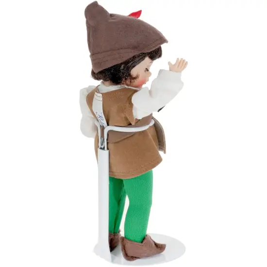 Bard's 791W White Adjustable Doll Stand, fits 6 to 9 inch Dolls, waist width adjusts from 1.25 to 1.75 inches {3}