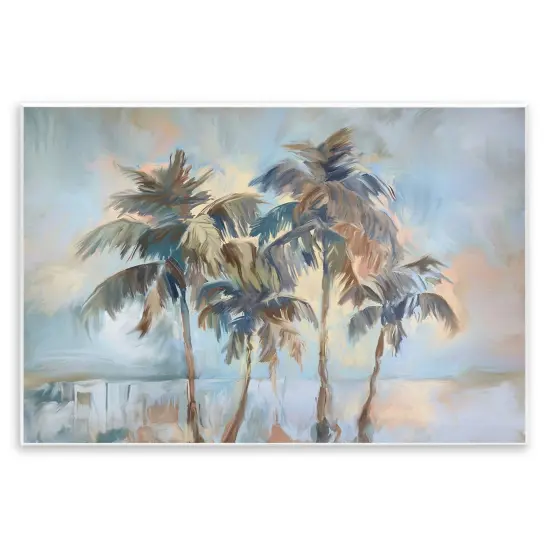 Stupell Industries Cool Palm Trees Sunrise Wall Plaque Design by Ramona Murdock {1}