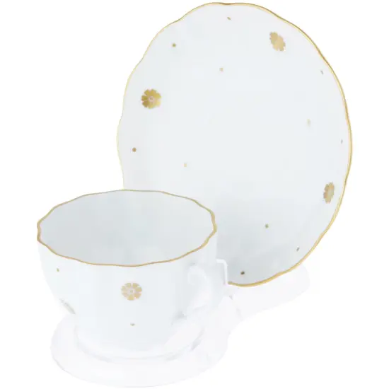 Bard's Clear Cup and Saucer Stand, 2" H x 2.5" W x 5.5" D {4}