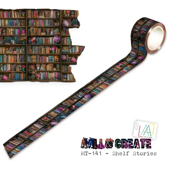 AALL And Create Layer-It-Up Washi Tape-Shelf Stories {1}