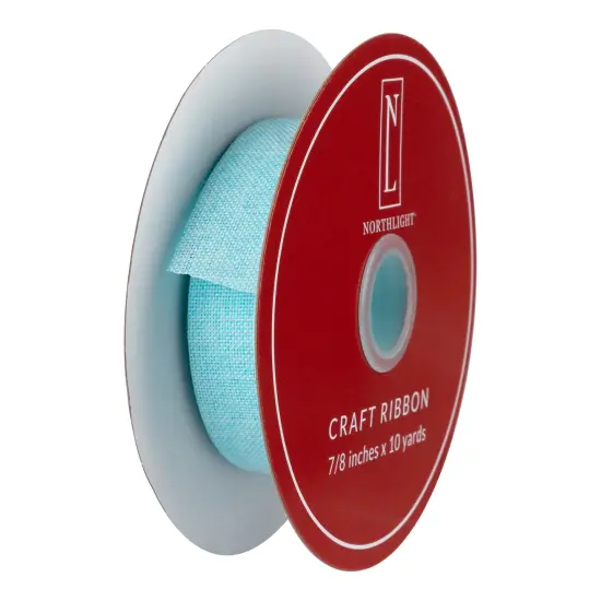 Northlight Grosgrain Craft Ribbon - 7/8" x 10 Yards - Blue {7}