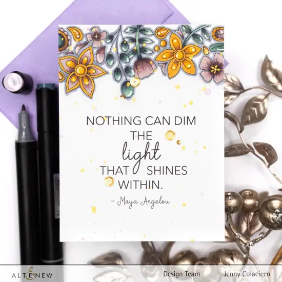 Island Garden & Space Garden Artist Alcohol Markers Bundle {4}