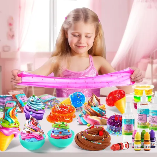 Ice Cream Making Slime/Clay Kit {2}