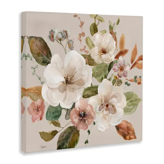 Stupell Industries Blooming Garden Flower Bundle Canvas By Livi Finn {3}