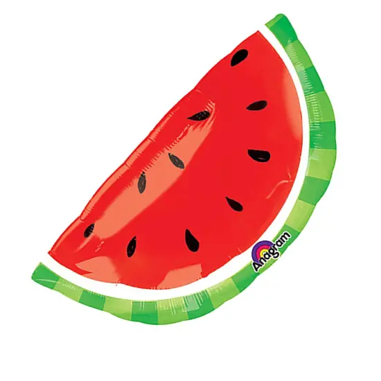 Anagram&reg; 32 Inch Watermelon Foil Balloon {5}