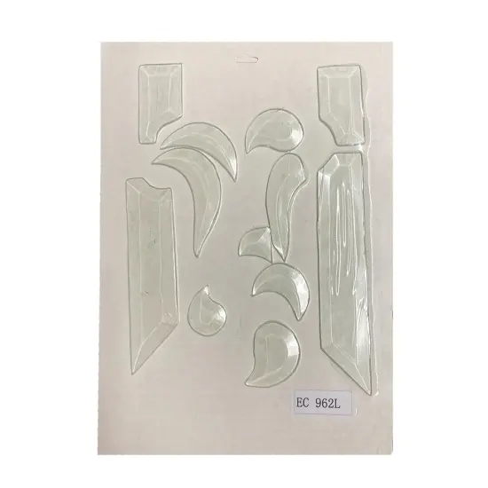 9-1/22" x 11" Exquisite Clear Glass Bevel Cluster EC962L {3}