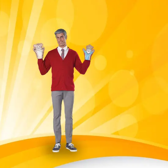 Be My Neighbor Adult Costume Kit Funny DIY Dress Up Accessory Set {1}