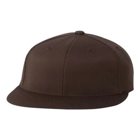 Flexfit&reg; Flat Bill Cap Brown {1}