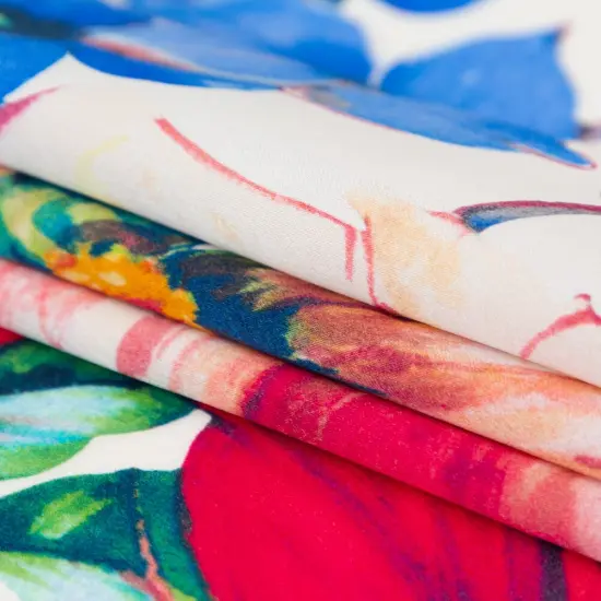 1 Yard Plum Purple Green Scarlet Striations Italian Silk Charmeuse Fabric 55" Inches Wide {3}