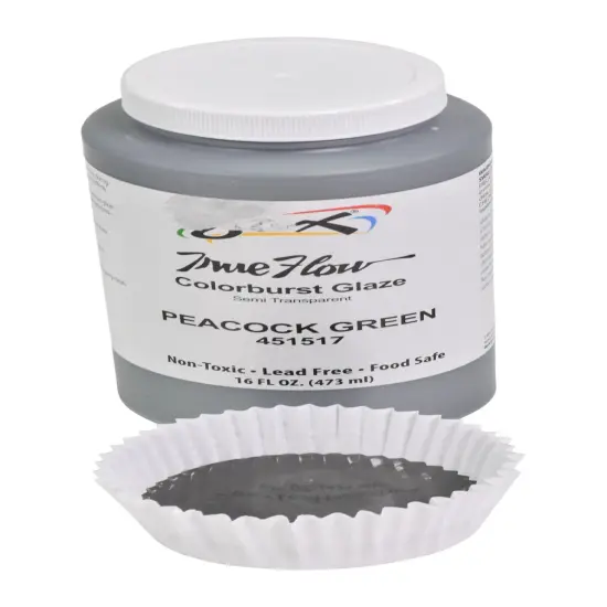 Sax Colorburst Glaze, Peacock Green, 1 Pint {4}