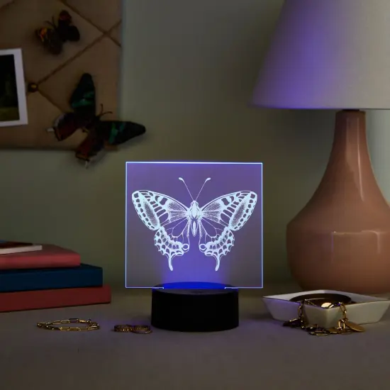 6 Pack Square Laser Engraving Blanks for Acrylic Light Base, 2mm Plexiglass Sheets (5.9 x 5.9 In) Clear {2}