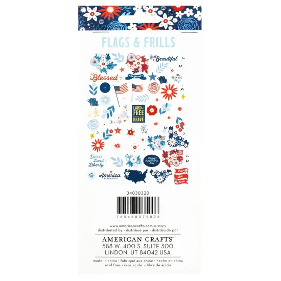American Crafts Flags And Frills Ephemera Die-Cuts 65/Pkg-Gold Foil Icons {3}