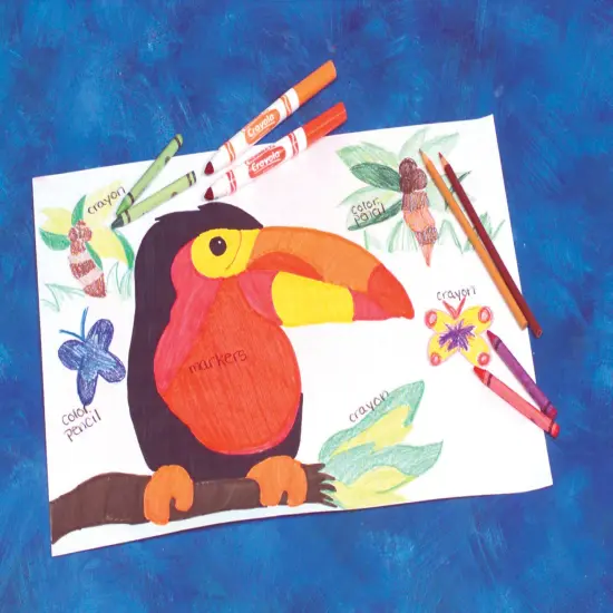 Sax Sulphite Drawing Paper, 80 lb, 9 x 12 Inches, Extra-White, 500 Sheets {3}