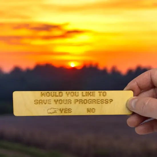 Bookmark - Would You Like to Save Your Progress {6}