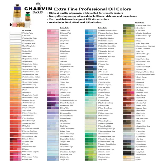 Charvin Extra Fine Oil Celadon Green Deep - 20ml, 60ml, 150ml {6}