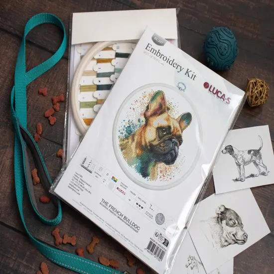 The French Bulldog BC207l Counted Cross-Stitch Kit {5}