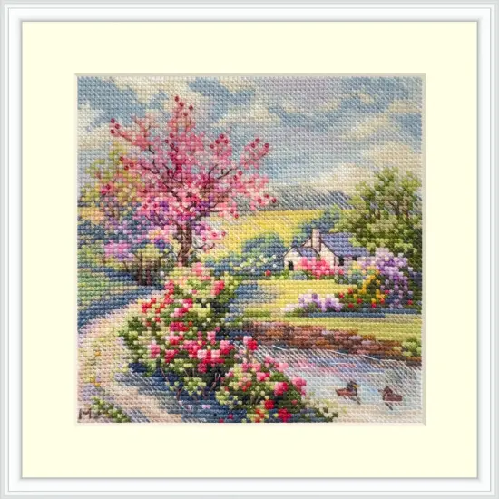 Spring K-268A Counted Cross-Stitch Kit {1}