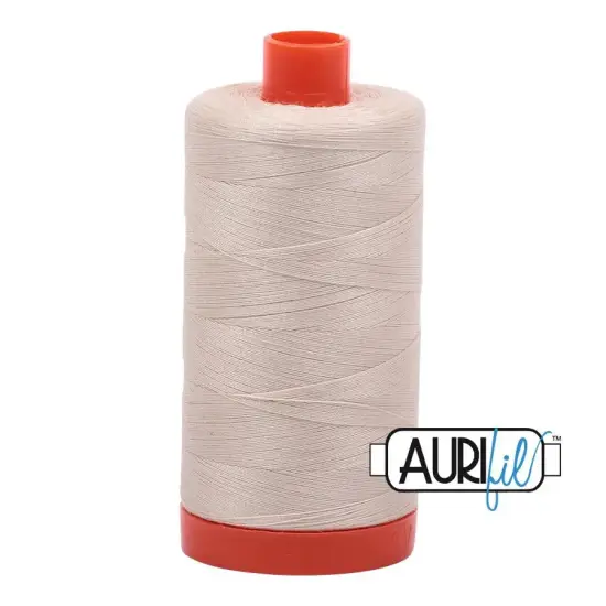2310 Light Beige Aurifil Cotton 50wt Large Spool {1}