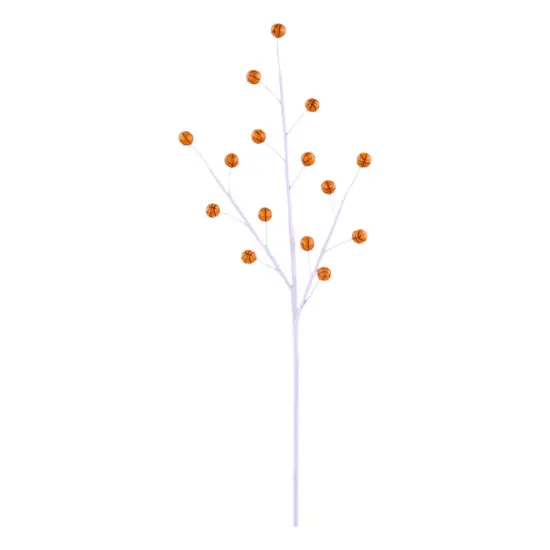 23" Wood Bead Sports Ball Spray: Basketball {3}