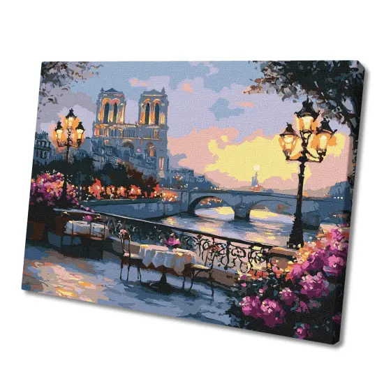 Painting by Numbers kit A French landscape KHO2905 {1}