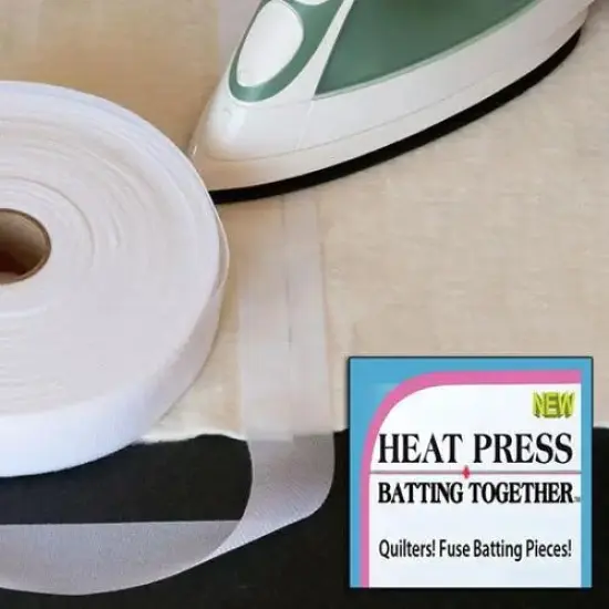 Heat Press Batting 1.5"x 100 Yards Cloth Tape {1}