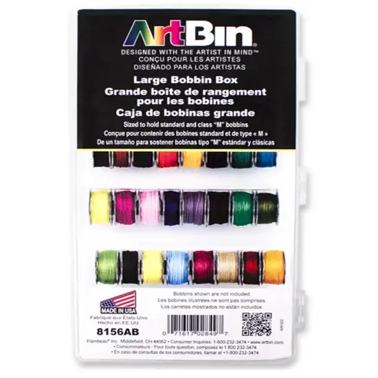 Large Plastic Bobbin Box {1}