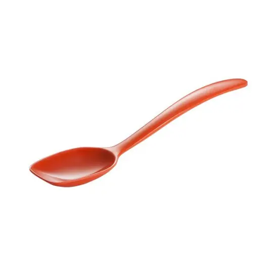 Hutzler 7.5-Inch Melamine Mini Solid Spoon Gray {7}
