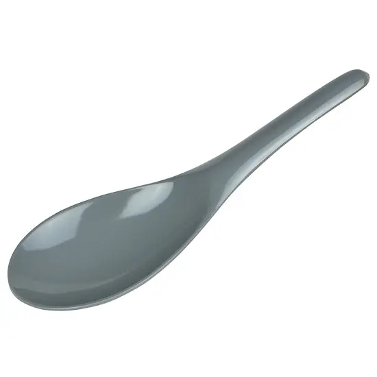 Hutzler 8-Inch BPA-Free Melamine Rice Paddle / Wok Spoon Black {2}