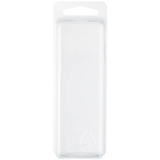 Collecting Warehouse Clear Plastic Clamshell Package / Storage Container, 4.19" H x 1.5" W x 1.25" D {1}