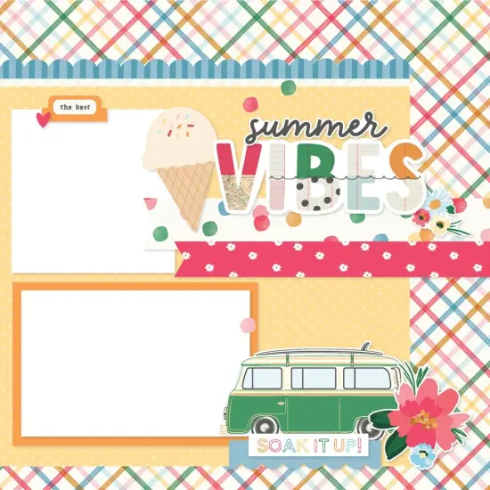 Simple Stories Simple Pages Page Kit-Sunny Days {4}