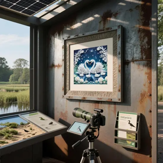 5D Diamond Art Kits for Adults,Love White Swans Special Shape Diamond Painting Kits for Beginners, DIY Crystal Diamond Dots Gem Art Craft for Home Decor 11.8x11.8 Inch {4}