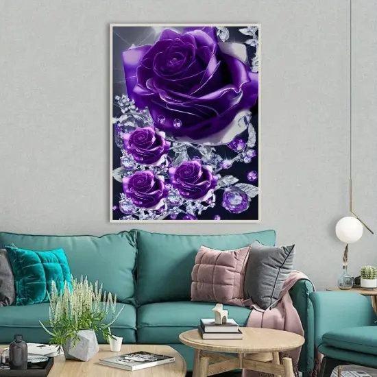Rose Diamond Painting Kits for Adults {2}