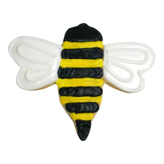 Bumble Bee Cookie Cutter (Yellow, 3") {4}