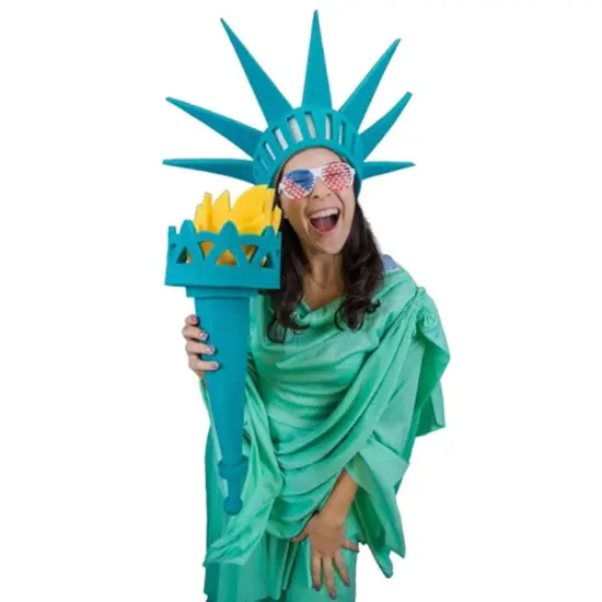 Statue of Liberty Headband and Torch {2}