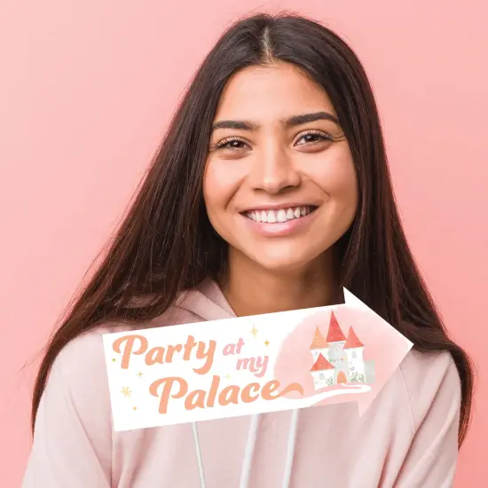 Big Dot of Happiness Funny Princess Party Photo Booth Props Kit, Princess Birthday Party Decorations for Girls - 10 Count Selfie Prop Sticks {3}