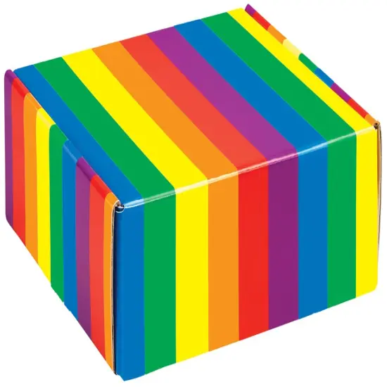 Rainbow Stripes Decorative Mailer {1}