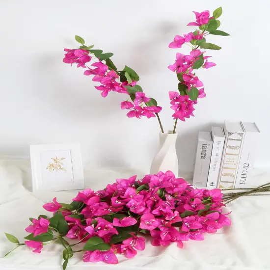 Bougainvillea Artificial Flowers 12PCS Tabletop Decoration {3}