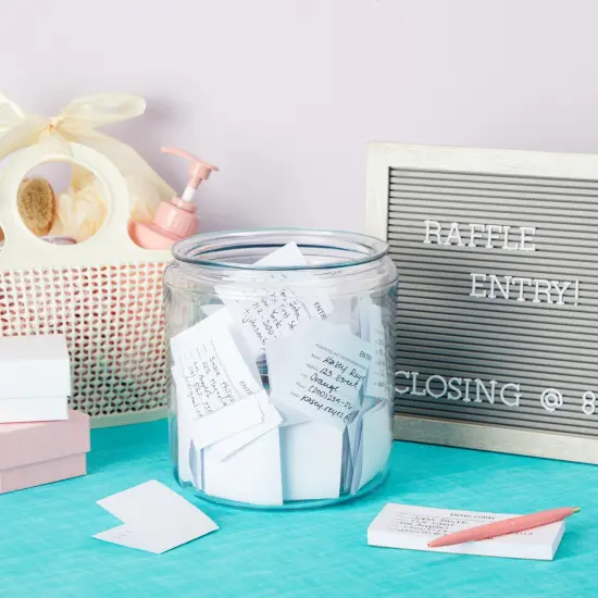 Juvale 2000 Raffle Ticket Sheets, Blank Entry Forms for Contests, School Events (White, 20 Pads, 5.25 x 2.7 In) {2}