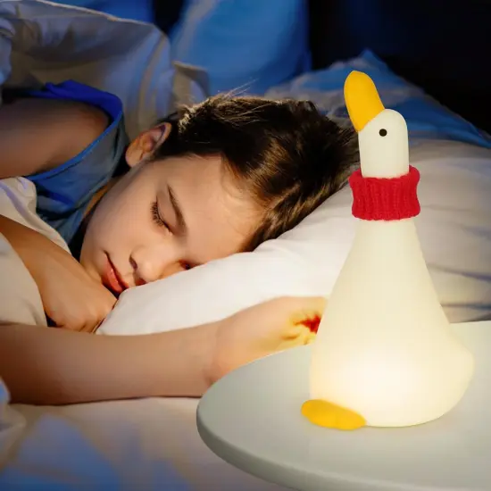 Cute LED Duck Night Light {3}