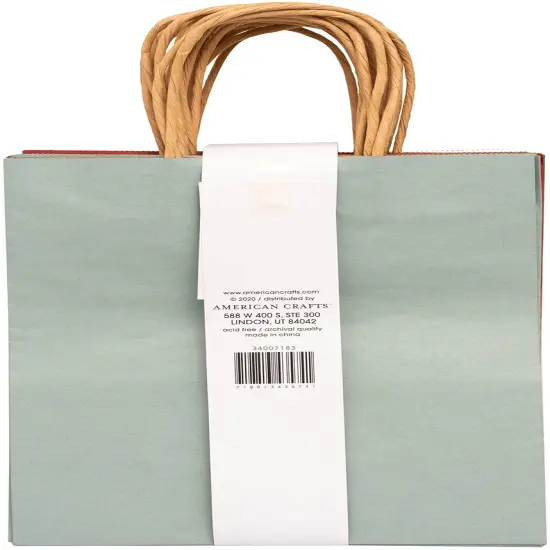American Crafts Fancy That Medium Gift Bag 8"x10.25" 13 Pack-Holiday {2}