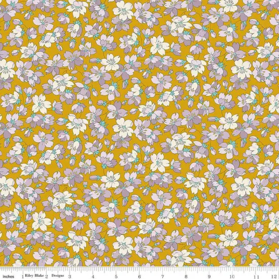 Anemone Charm (016673101a) | Heirloom Spring | Liberty Fabrics | Riley Blake {1}