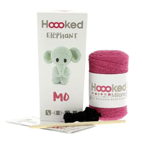 DIY Crochet Kit by HoookedElephant Eco Barbante Punch PAK103-550 {2}