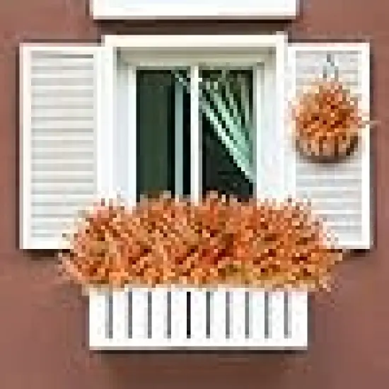 Artificial Eucalyptus Fall Plant Fake Bushes Boxwood Shrubs Outdoor {4}