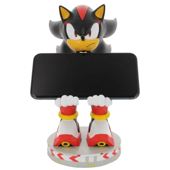 Exquisite Gaming: SEGA: Sonic - Shadow The Hedgehog - Cable Guys Original Controller & Phone Holder, Collectible Device Stand, Licensed Figure {6}