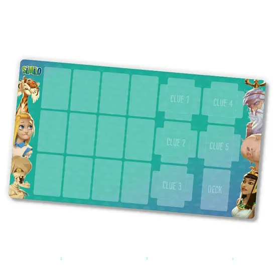 Similo Player Mat - Accessory For Similo Card Game, 24" x 13.75" {1}