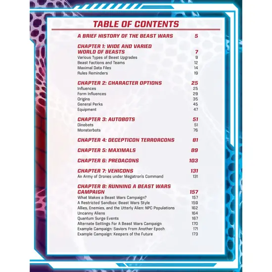 Renegade Games: Transformers Roleplaying Game: Technorganic Secrets Sourcebook - Expansion Hardcover RPG Book, Fan Favorite Characters, Ages 14+ {5}