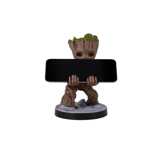 Exquisite Gaming: Guardians of The Galaxy: Toddler Groot - Original Mobile Phone & Gaming Controller Holder, Device Stand, Cable Guys, Marvel Licensed Figure {7}
