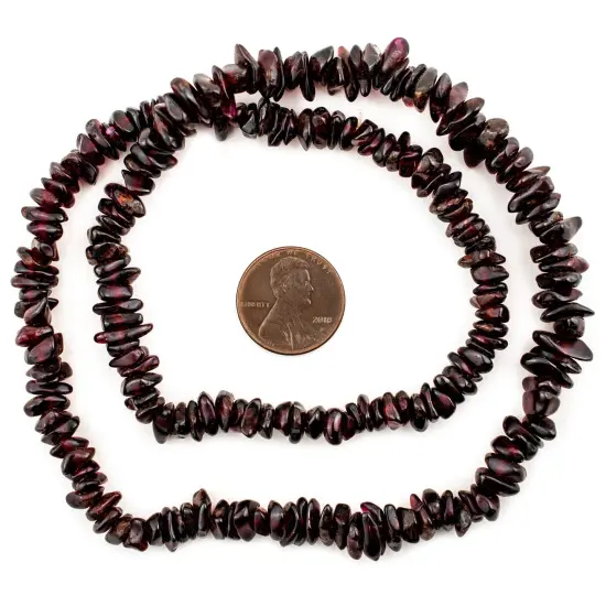 The Bead Chest Red Garnet Chip Beads (4-7mm) {2}