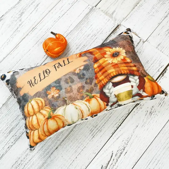 Pillowcase Autumn Orange Pumpkin Seasonal Cushion Case for Sofa Couch Home Bed Visit the ONWAY Store {3}