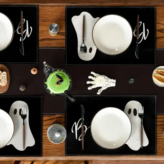 Boo Ghost Halloween Placemats Set of 4 {4}